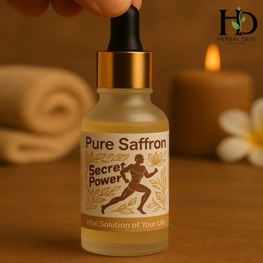 Pure Saffron Oil – خالص زعفرانی تیل برائے طاقت و توانائی